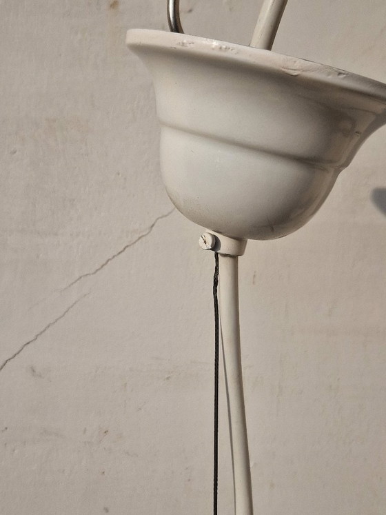 Image 1 of Lampe suspendue mouchoir en verre de Murano