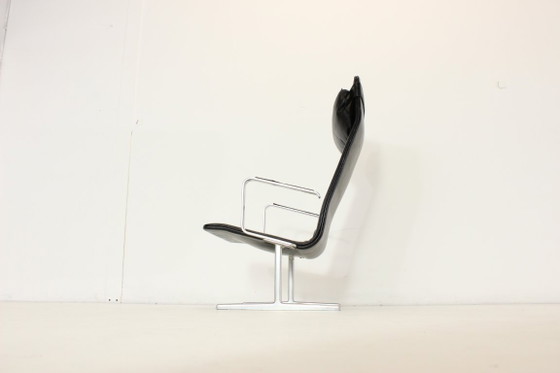 Image 1 of Dieter Rams Vitsoe RZ 602 Design Stuhl Leder sessel sofa couch