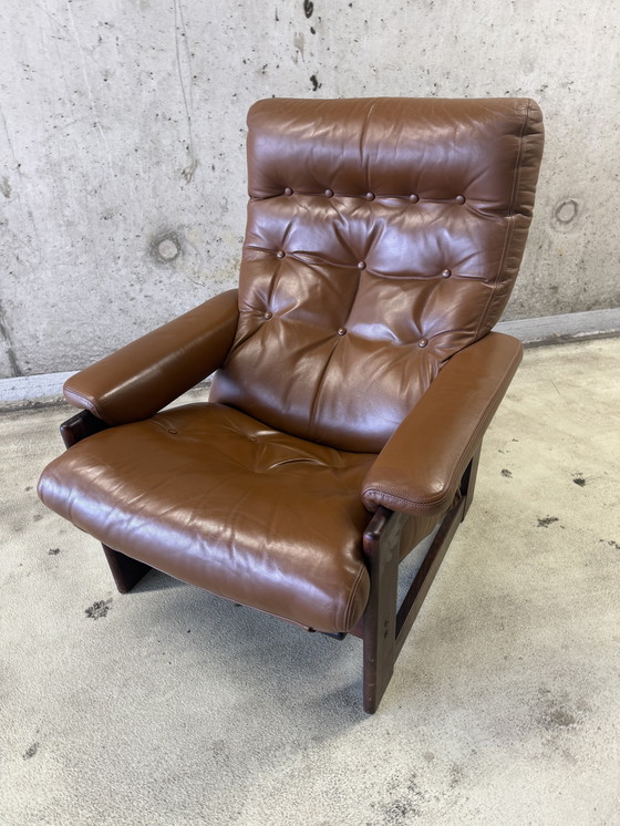 Image 1 of Set/2 Sillones Coja Culemborg Coñac Años 70