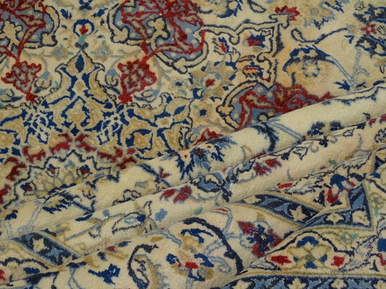 Image 1 of Tapis persan XXL Nain en soie - 495 x 337 cm - Noué à la main