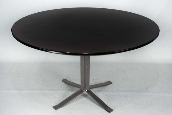 Image 1 of Rare Round dinner table by Gianni Moscatelli for Formanova. Italy 1970s