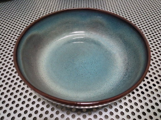 Image 1 of Ensemble de 4 bols en faïence bleue