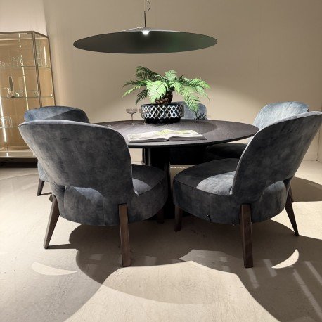 Juego de comedor bajo – eetkamerstoelen