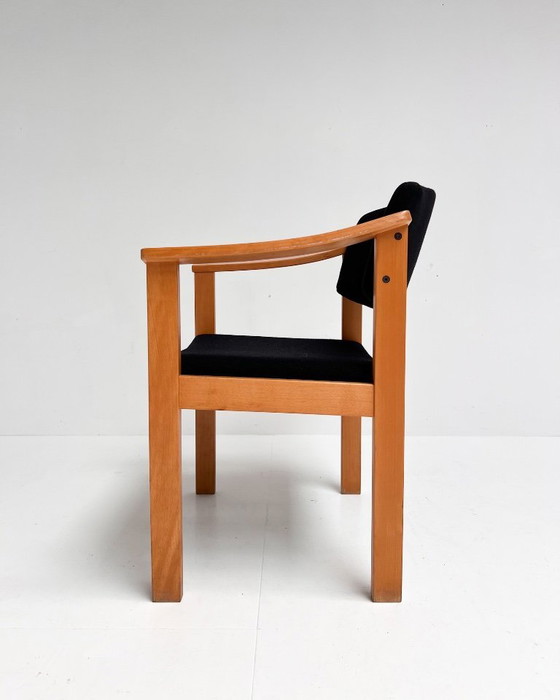 Image 1 of Set di 9 sedie in stile Mid-Century Modern, ispirate a Hans Wegner.
