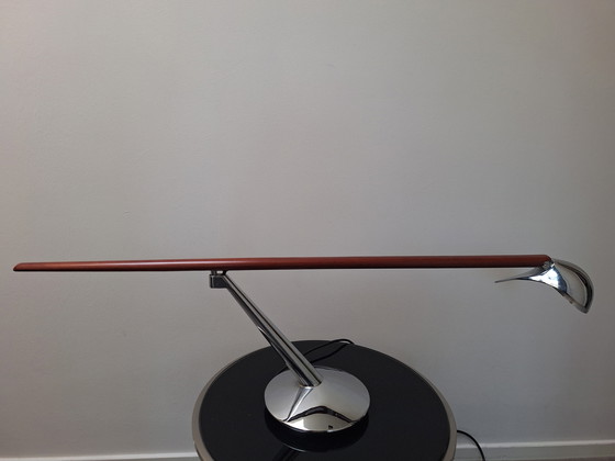 Image 1 of Design postmodern table lamp 'Blue bird' designed by Jorge Pensi for B.Lux