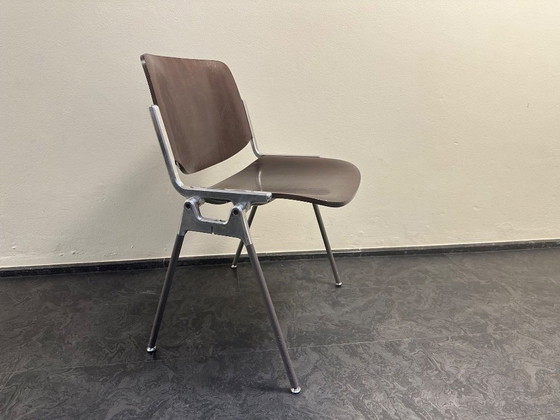 Image 1 of Ensemble de 6 chaises Castelli, Giancarlo Piretti, années 1980