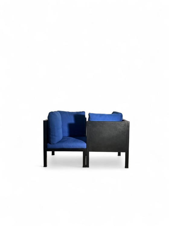 Image 1 of Salon complet Canapé Sity & fauteuils Baisity par Antonio Citterio pour B&B Italia, 1980