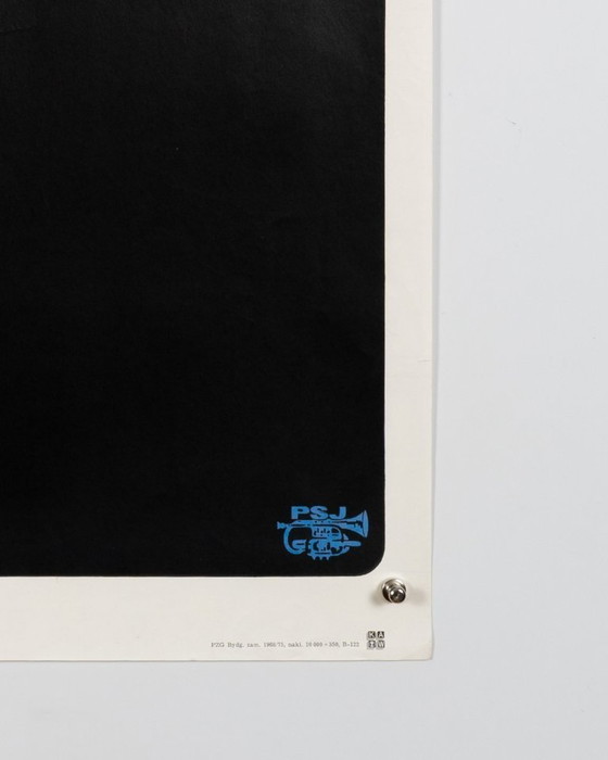 Charlie Parker 1920-1955 – 1975 – Poster musicale originale vintage di Waldemar Swierzy – Mid-Century Modern (photo 7 of 8)