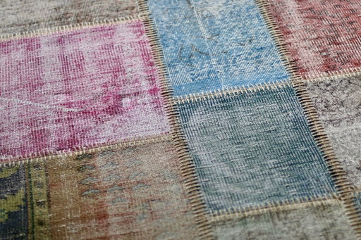 Patchwork rug of oriental carpets 300 x 200 cm