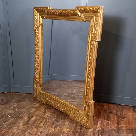 Antique Napoléon III-style Mirror – Early 20th Century – Wood (photo 2 of 12)