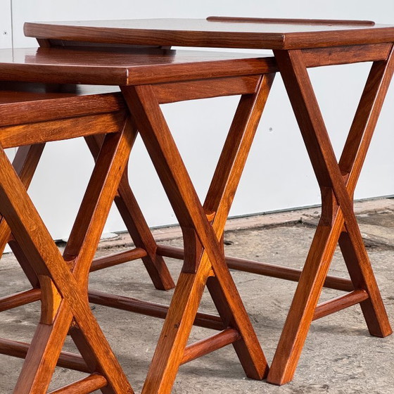 Image 1 of Tavolini in teak, anni '60 — Design di metà secolo