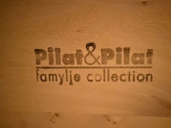 Image 1 of Hermosa mesa Pilat & Pilat de roble claro (220 x 94 x 76)