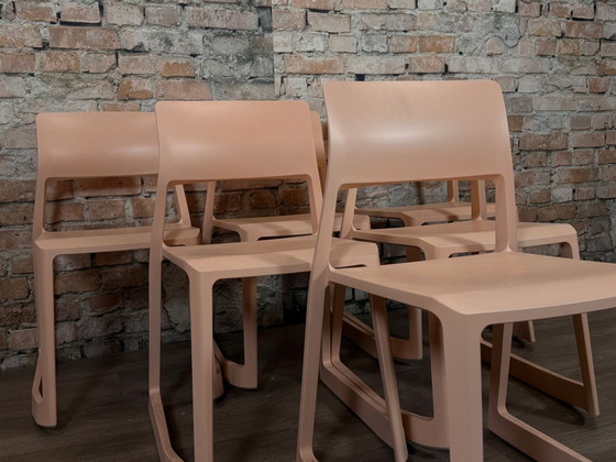 Image 1 of Vitra Tip Ton | Lot de 6 | Rose