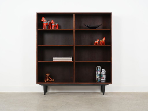 Mahoniehouten boekenkast, Deens ontwerp, jaren 1970, productie: Denemarken