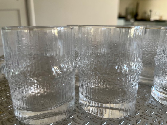 Image 1 of Iittala Niva glasses (Tapio Wirkkala) 5 juegos de 4 vasos