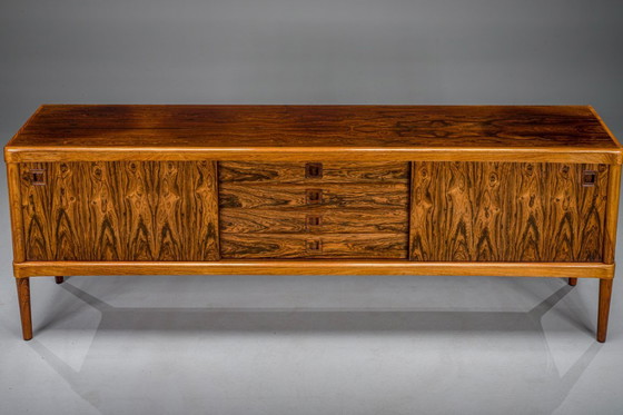 Image 1 of Hw Klein for Bramin Palisander Rosewood Sideboard, 1960s - Excellent Original