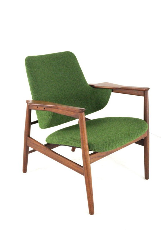 Image 1 of IB Kofod Larsen for Pastoe armchair, rare vintage upholstered