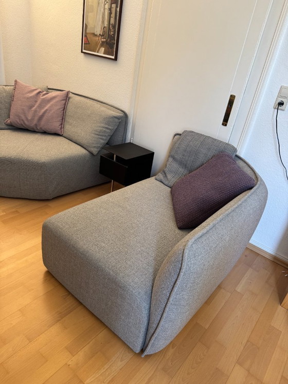 Image 1 of Canapé modulable Moroso Chamfer – Patricia Urquiola, 2 modules, Spring Grey