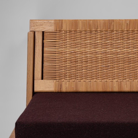 Canapé-lit modèle GE258 en chêne et rotin, conçu par Hans J. Wegner pour Getama, Danemark, 1954 – Banquettes (photo 8 of 19)