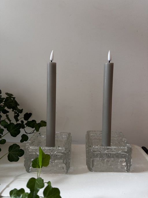 Scandinavian design candlesticks