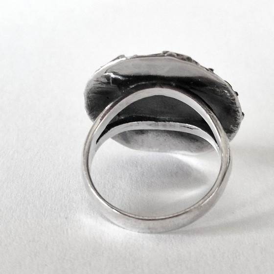 Image 1 of Anello in argento massiccio - Misura 18 o 57