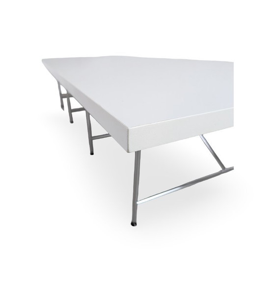 Image 1 of Egon Eiermann conference table, Richard Lampert design table, 300cm