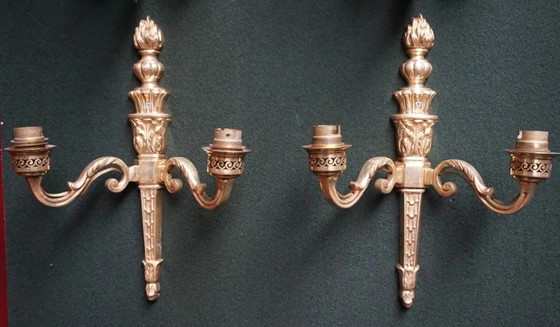 Coppia di applique da parete – Bronze (photo 6 of 7)