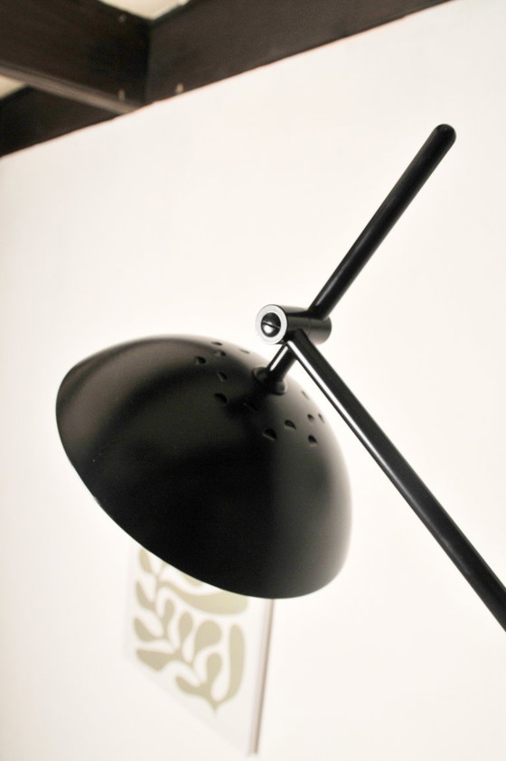 Image 1 of Minimalistische nordic zwarte design verstelbare vloerlamp 