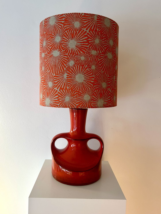 Image 1 of Rare designer lamp PAN ceramic - West German Pottery