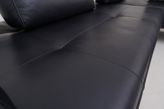 Image 1 of Divano angolare Rolf Benz Dono Couch Divano angolare Divano angolare in pelle Dono blu