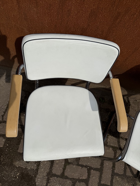 Image 1 of 2 x Vintage Thonet S64 Chair by Marcel Breuer