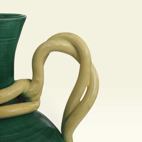 Ceramic Pitcher Vase from the 40s, Georges Jouve – Céramique Française (photo 9 of 10)