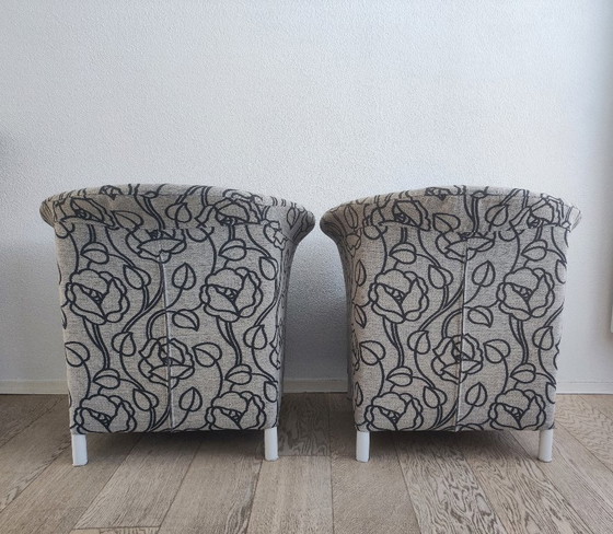 2x Vintage Wittmann Fauteuils, Design Paolo Piva, Model Aura – Metal, Textile (photo 6 of 12)