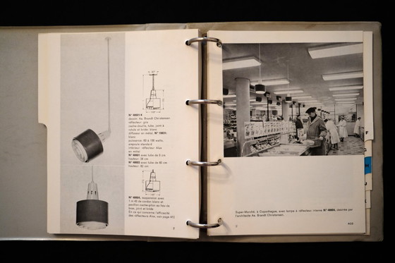 Image 1 of Catálogo comercial de Louis Poulsen años 60