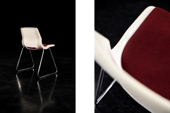 Image 1 of Mid-Century Modern Scandinavian Chairs by Svante Schöblom for Overman, 1970s, Set of 5