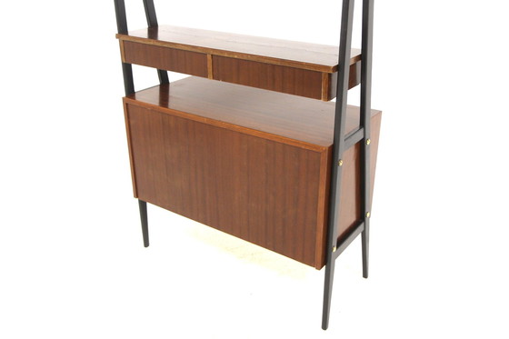 Image 1 of Scandinavian mahogany writing desk, Sweden, 1950