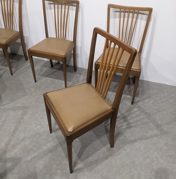 Image 1 of Ensemble de six chaises, 50S.  