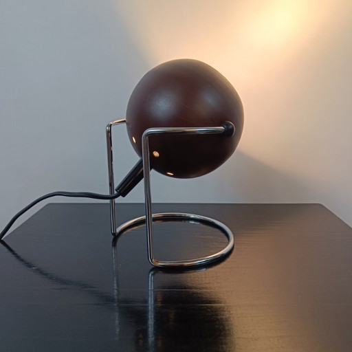 Lampada da tavolo a forma di occhio atomico - anni '60