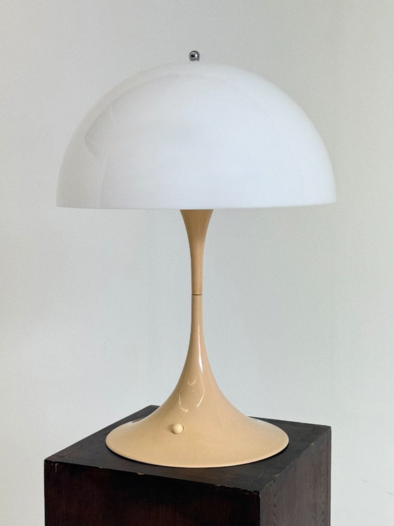 Image 1 of Louis Poulsen Panthella table lamp Verner Panton beige base
