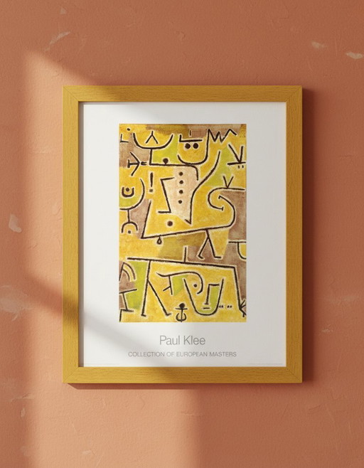 Klee, Paul - Gilet rosso - Collezione di maestri europei - Stampa artistica