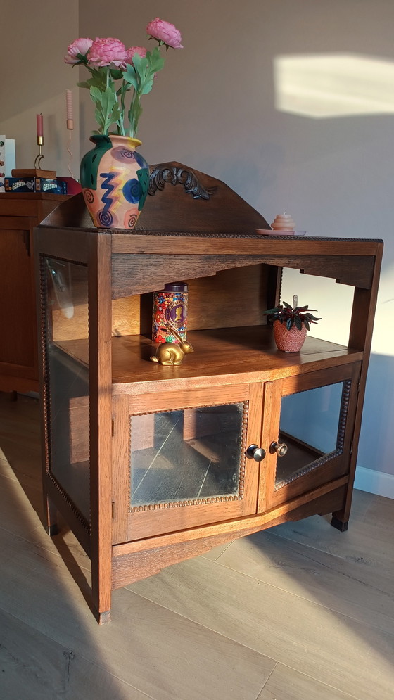 Image 1 of Bellissima vetrina Art Déco della scuola di Amsterdam