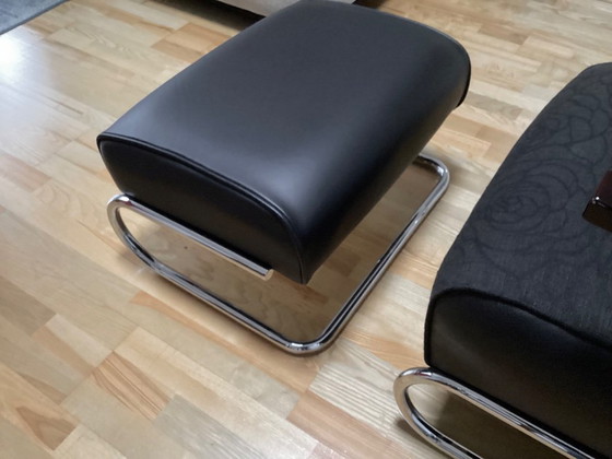 Image 1 of Relax fauteuil met poef