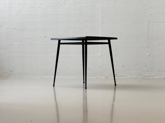 Image 1 of Table de jardin avec plateau en pagholz, Suisse, années 1970