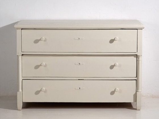 Antique white chest of drawers (c.1920) #53 (photo 35 of 40)