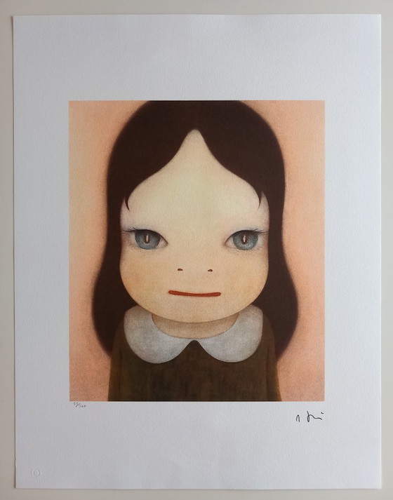 Image 1 of Yoshitomo Nara - Lithographie Twins II - avec certificat