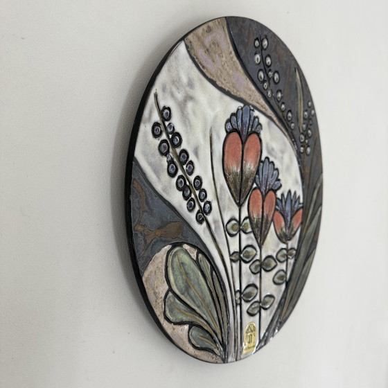 Image 1 of Rusha Handarbeit Ceramic Wall Plate, 1970s Germany