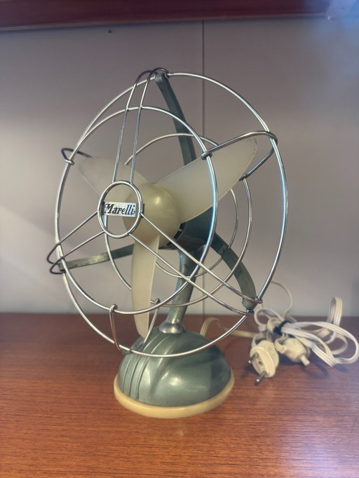 Tischventilator ERCOLE MARELLI, Mod. I 202, hergestellt in Italien 1951