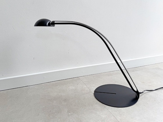 1x Vintage 80s Herda Arc / Booglamp / Bureaulamp – Bureaulampen, Metal (photo 5 of 10)