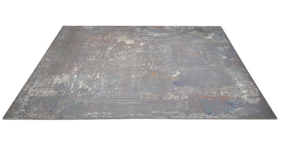 Image 1 of Riviera Erased Grey/ Blue Tapijt 4434