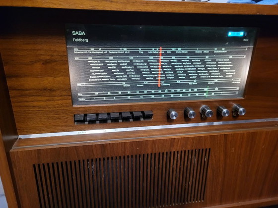 Mobile Stereo Retrò SABA Feldberg – Oggetti decorativi, Legno, Metallo (photo 5 of 5)